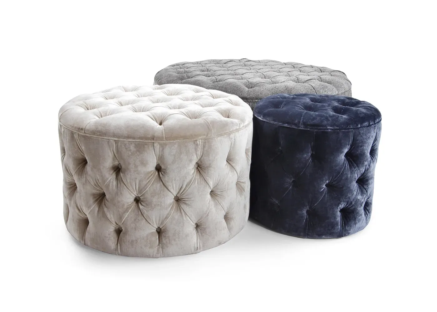Transform Your Space: The Enchant Ottoman Pouf Collection